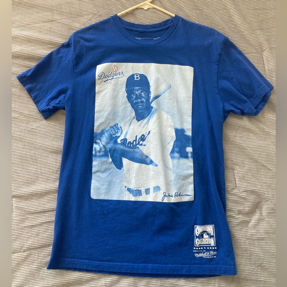 Mitchell & Ness Blue Short Sleeve Tee